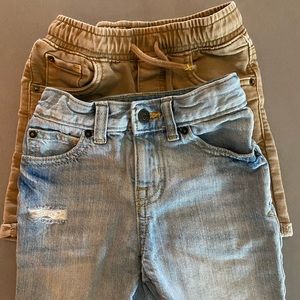 Two pair toddler boy shorts